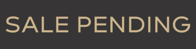 "Sale Pending" Rider