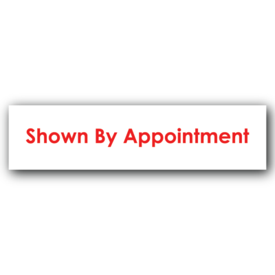 Red Shown By Appointment Rider