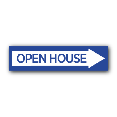 Open House Arrow Blue Rider