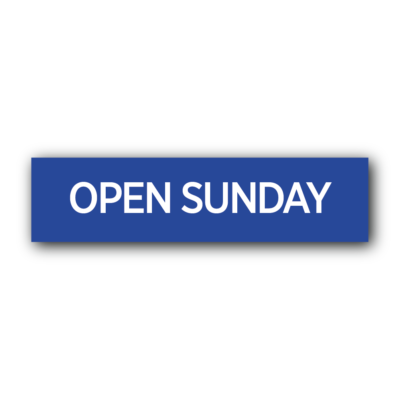 Open SundayBlue Rider